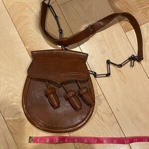 Brown Leather Crossbody Bag/Sporran